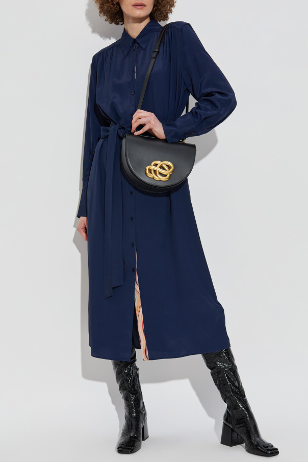 PS Paul Smith Silk dress with a waist belt