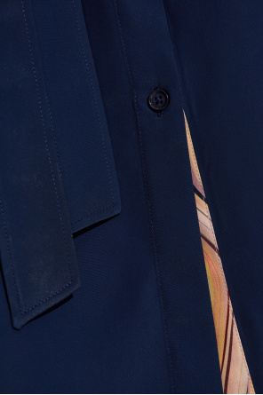 PS Paul Smith Silk dress with a waist belt