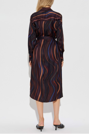 PS Paul Smith Kleid mit Gürtel in der Taille