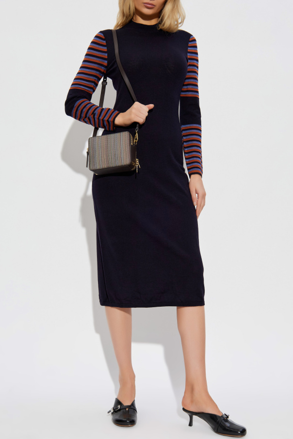 PS Paul Smith Vestido de lana de corte ajustado