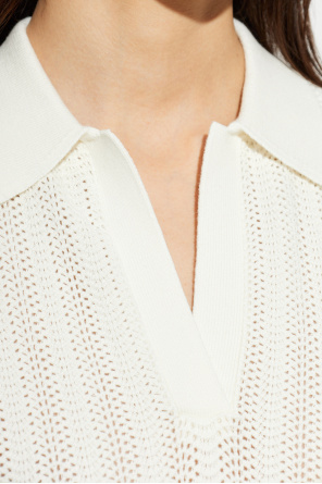 PS Paul Smith Bawełniana sukienka ze wzorem w pasy