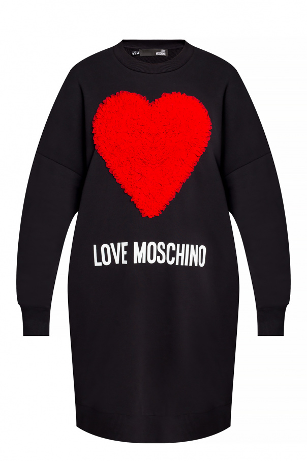 Buscemi Sweatshirts & Knitwear for Men - trimmed Crepe Longline Shirt Womens  Grey Love Moschino - Black Lace - GenesinlifeShops Canada