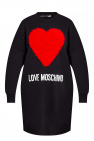 Love Moschino Long sweatshirt with logo