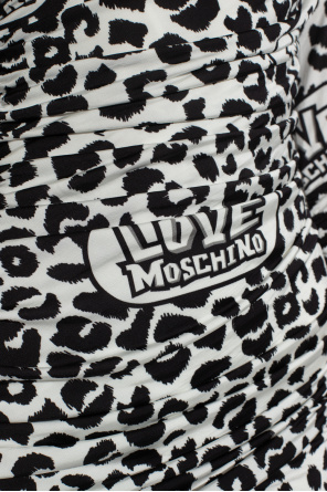 Love Moschino Dress with animal motif