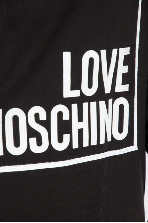 Love Moschino Collared Tunic Dress