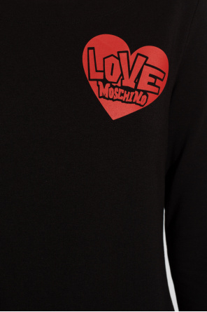 Love Moschino dress Cut with logo