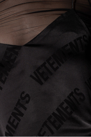 VETEMENTS Dress with logo