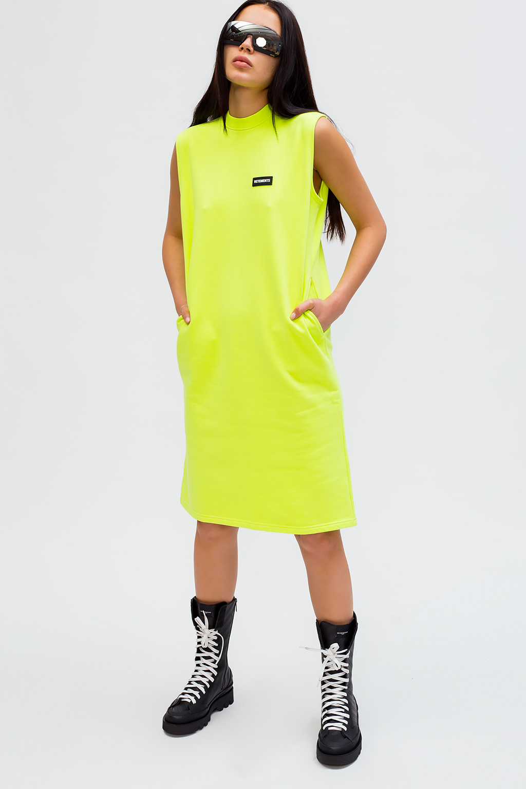 Neon Sleeveless dress VETEMENTS - Vitkac GB
