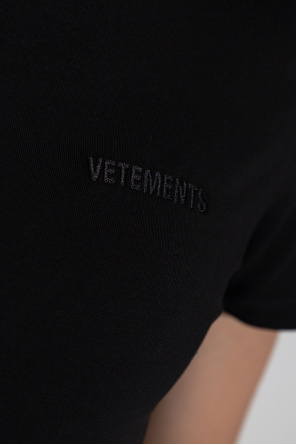 VETEMENTS Dress with logo