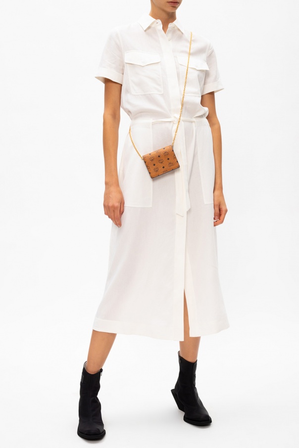 ADANOLA Cargo Pants  Self-tie dress