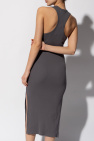 Arta runched dress & sweater set  Sleeveless runched dress