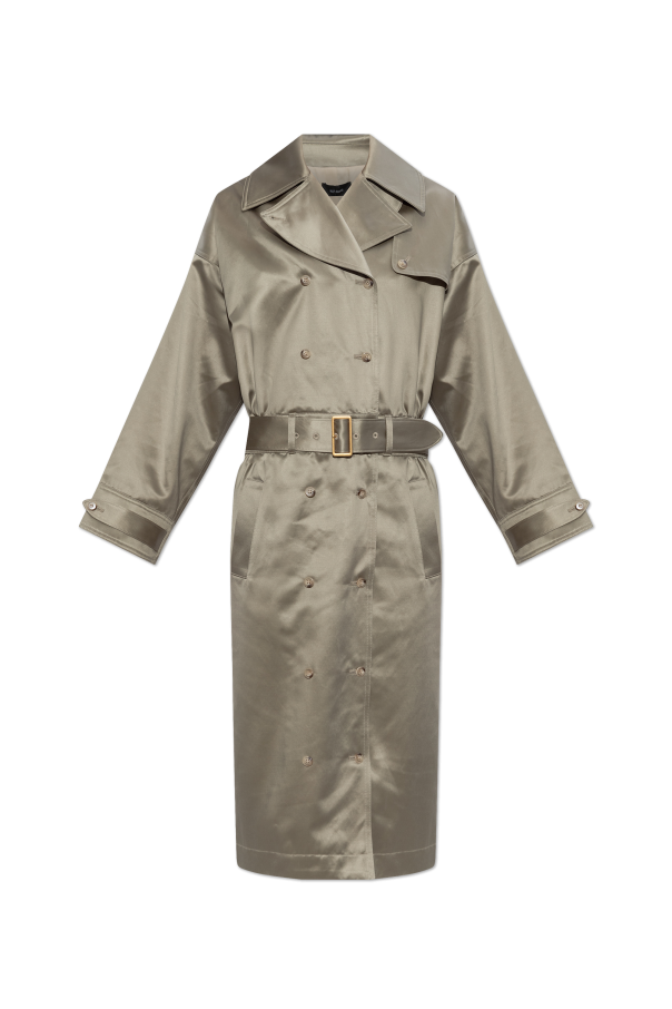 Trench coat with belt od Willy Chavarria