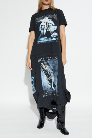 VETEMENTS Sukienka z nadrukiem