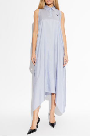 VETEMENTS Seidenkleid mit lockerem Schnitt