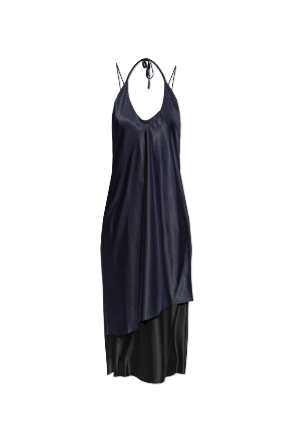 Double-layered spaghetti strap dress od VETEMENTS