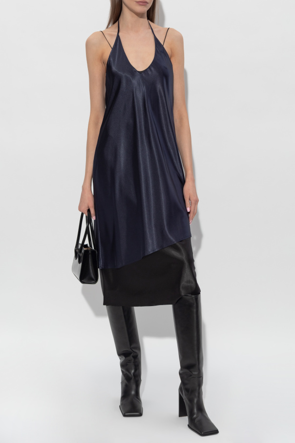 VETEMENTS Double-layered spaghetti strap dress