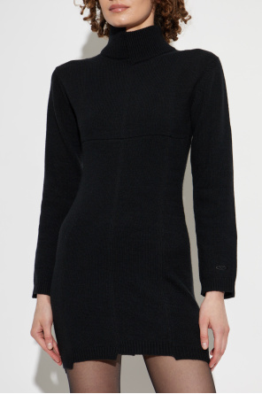 VETEMENTS Vestido con cuello alto