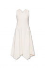 proenza schouler white label geometric top Asymmetrical dress