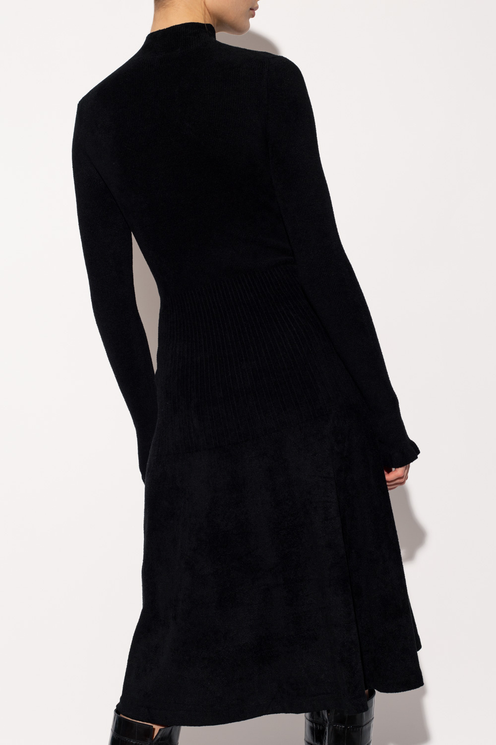 proenza designer Schouler White Label Dress with high neck