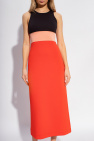 Proenza Schouler Crepe Jersey Skirt Braun Cut-out dress