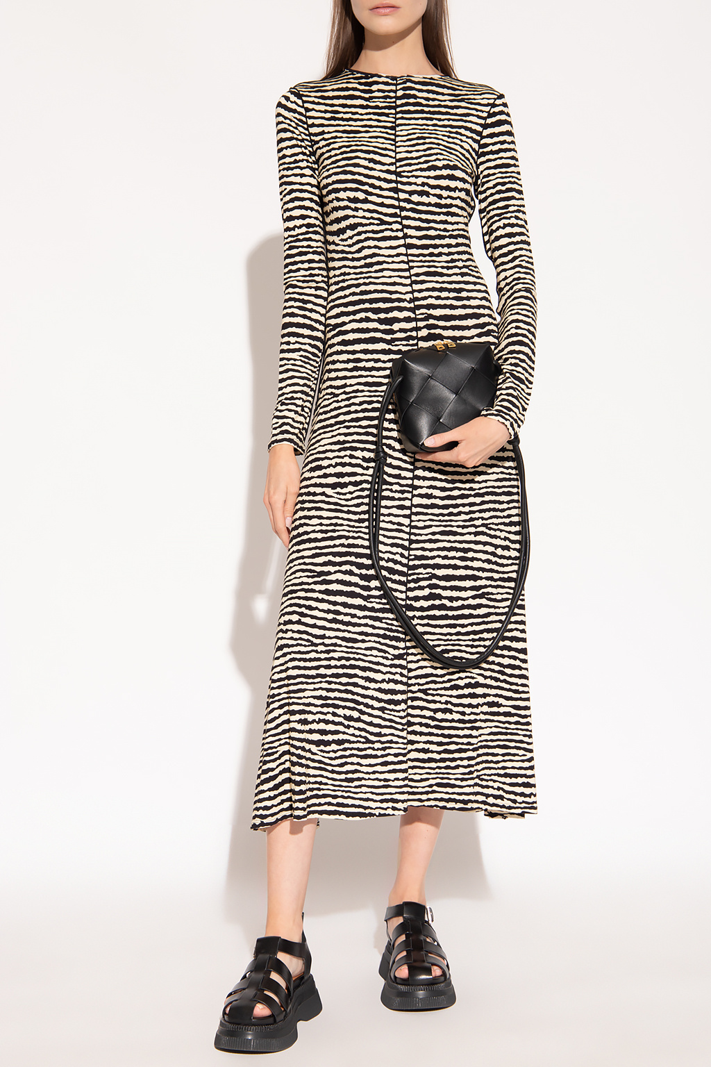 proenza schouler zip wallet Dress with animal motif