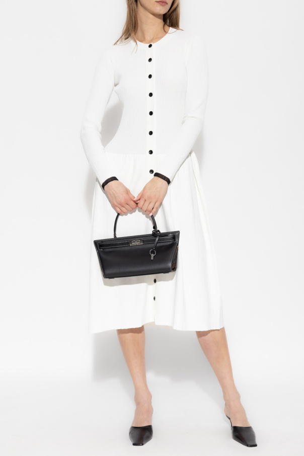 Proenza Schouler White Label Prążkowana sukienka