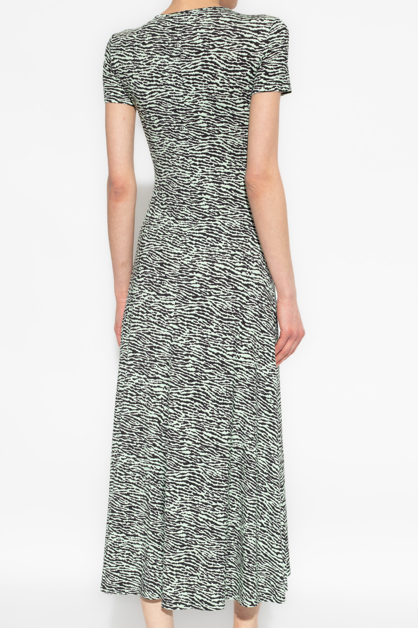 proenza Dam Schouler White Label Dress with animal motif