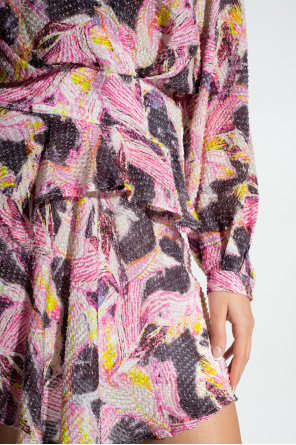 Iro ‘Franci’ patterned dress