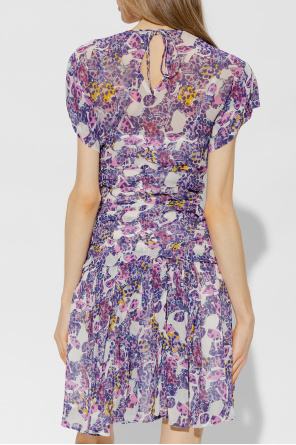 Iro ‘Janek’ patterned taille dress