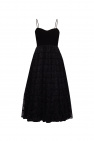 Red valentino Ecru Sleeveless dress