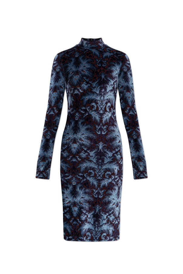 Dress with a velvety finish od Etro