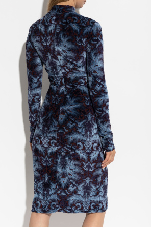 Etro Vestido con acabado aterciopelado