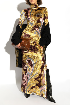 Dress with velvet finish od Etro