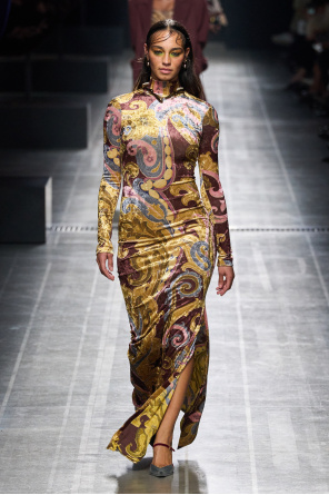 Etro Dress with velvet finish