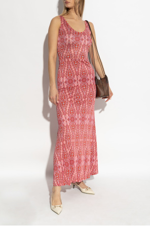 Strappy dress with decorative print od Etro