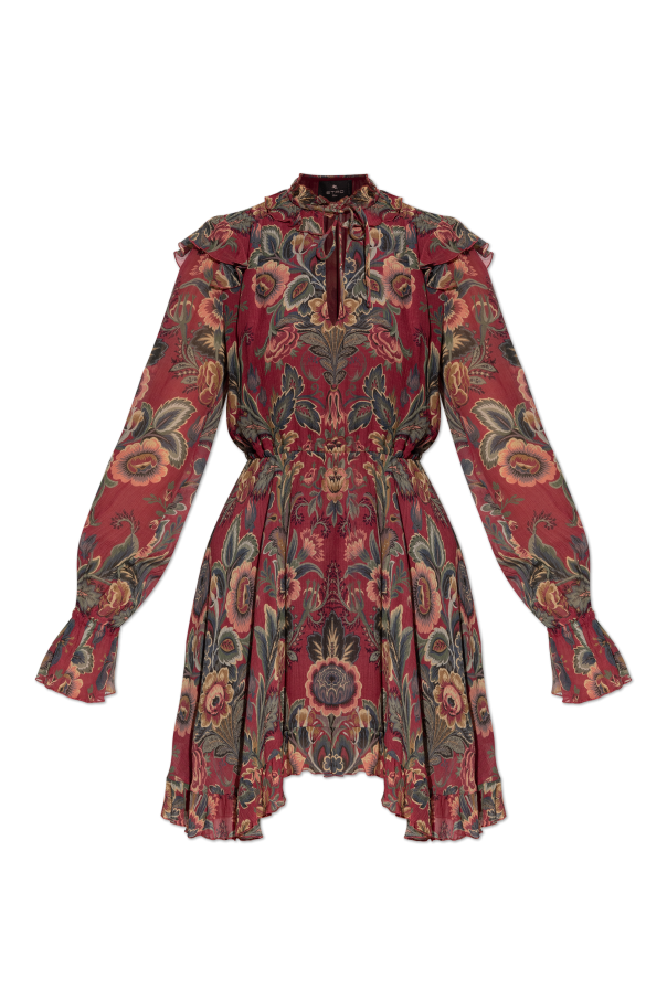 Dress with decorative print od Etro