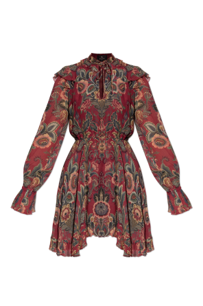 Dress with decorative print