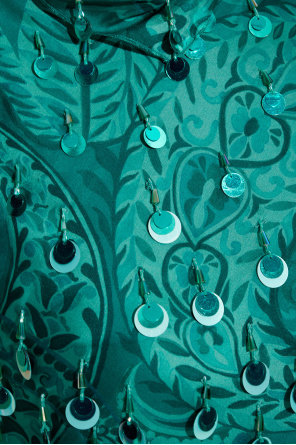 Etro Vestido con apliques brillantes