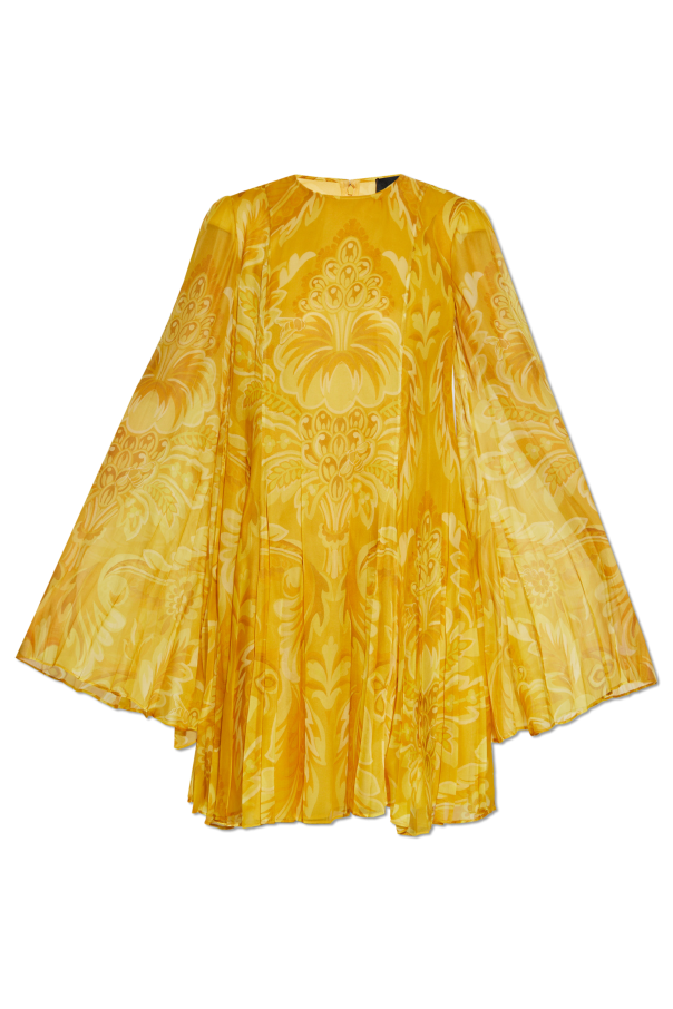 Silk dress with floral motif od Etro