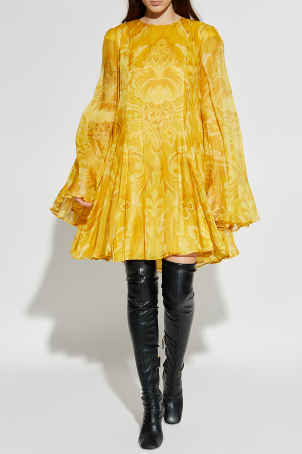 Etro Silk dress with floral motif