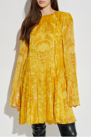 Etro Silk dress with floral motif