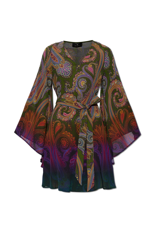 Dress with a waist belt od Etro