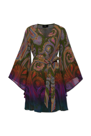 Dress with a waist belt od Etro