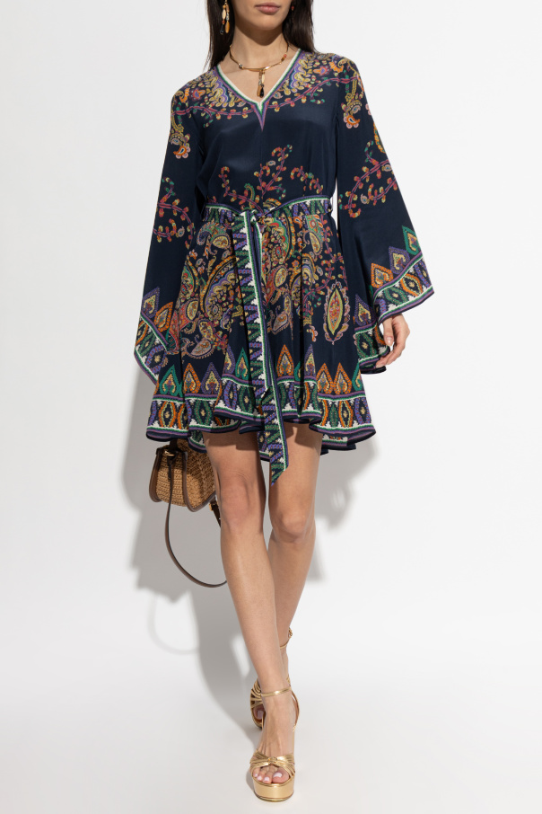Etro Silk dress with belt