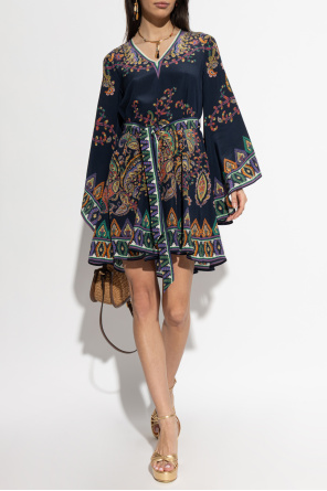 Silk dress with belt od Etro