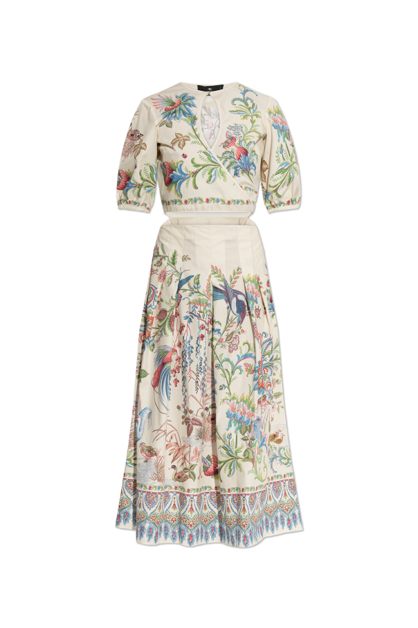 Dress with a waist cut-out od Etro