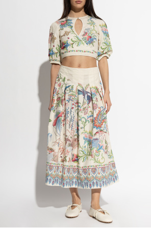 Etro Kleid mit Taillenschlitz