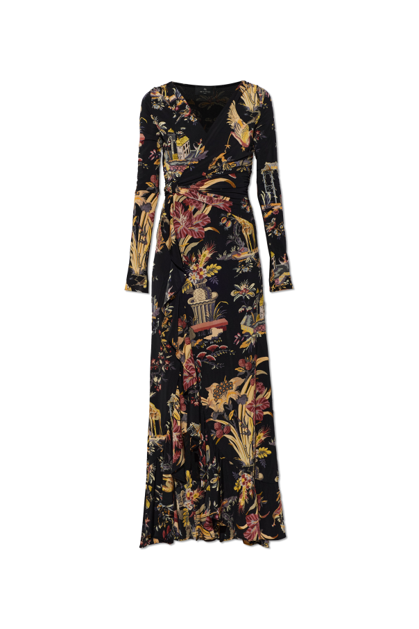 Dress with colorful print od Etro
