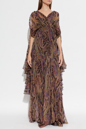 Etro Vestido com fio de lurex