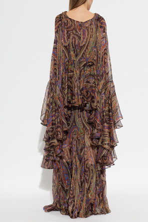 Etro Vestido com fio de lurex